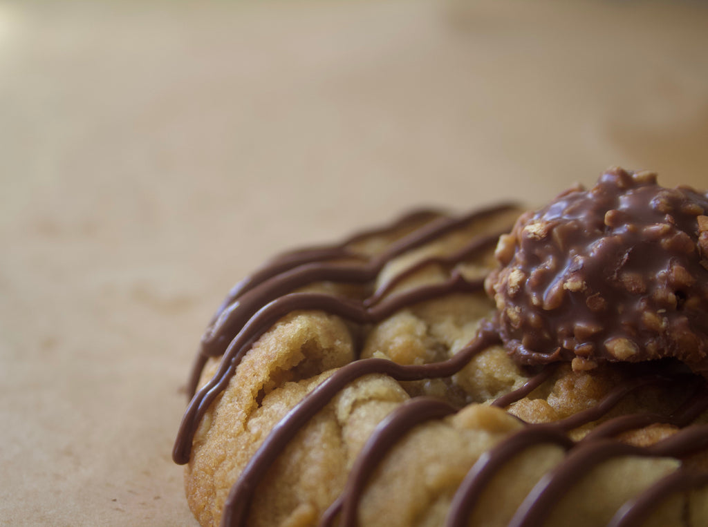 Nutella & Ferrero Rocher Cookies